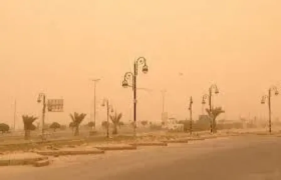 الأرصاد: انخفاض ملحوظ في درجات الحرارة وأمطار رعدية ورياح مثيرة للأتربة