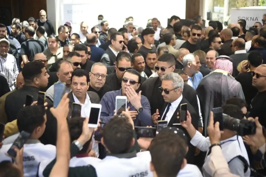نقيب الموسيقيين في وداع صديق العمر هاني شاكر