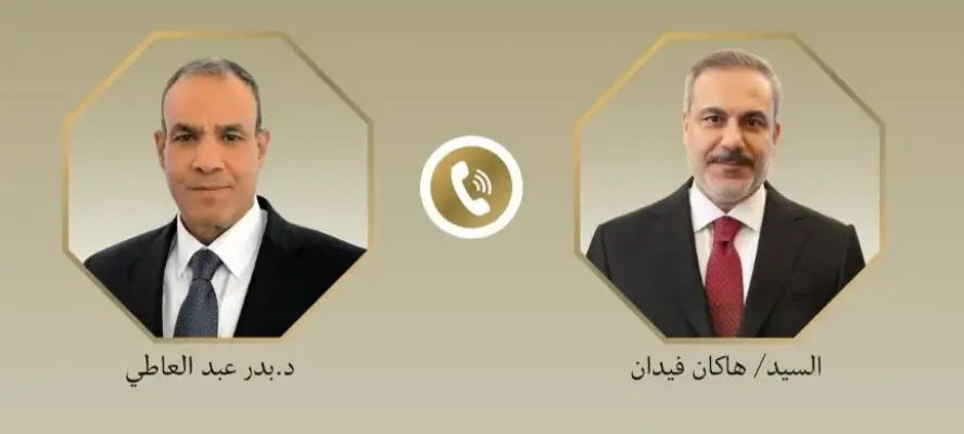 وزير الخارجية يبحث هاتفيا مع نظيره التركي جهود خفض التصعيد الإقليمي