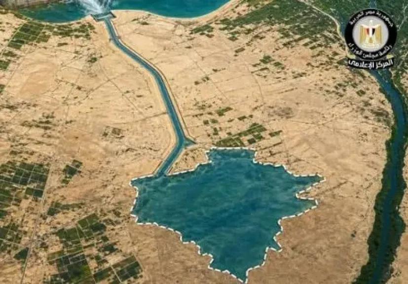 إعلام مجلس الوزراء يستعرض تقييم مشروع ملء منخفض القطارة بمياه البحر المتوسط في الوقت الراهن