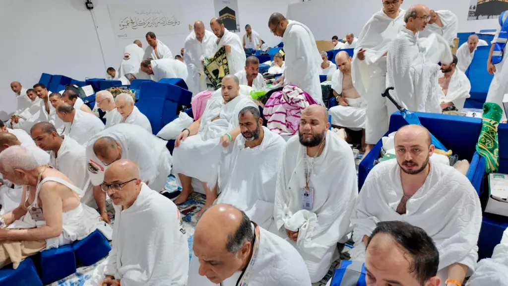 حجاج الجمعيات الأهلية يواصلون أداء المناسك على صعيد عرفات