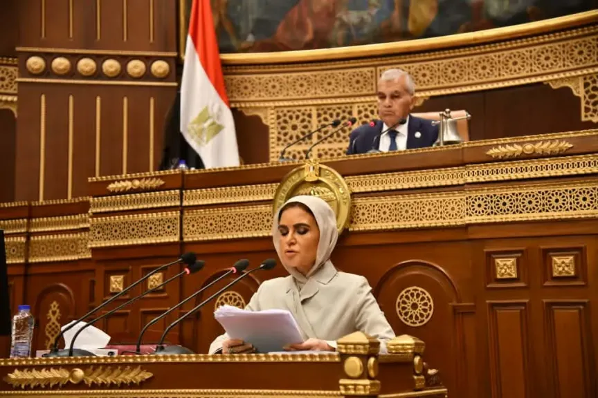 سحر نصر تستعرض تقرير اللجنة الاقتصادية بالشيوخ حول خطة التنمية لعام 2026-2027