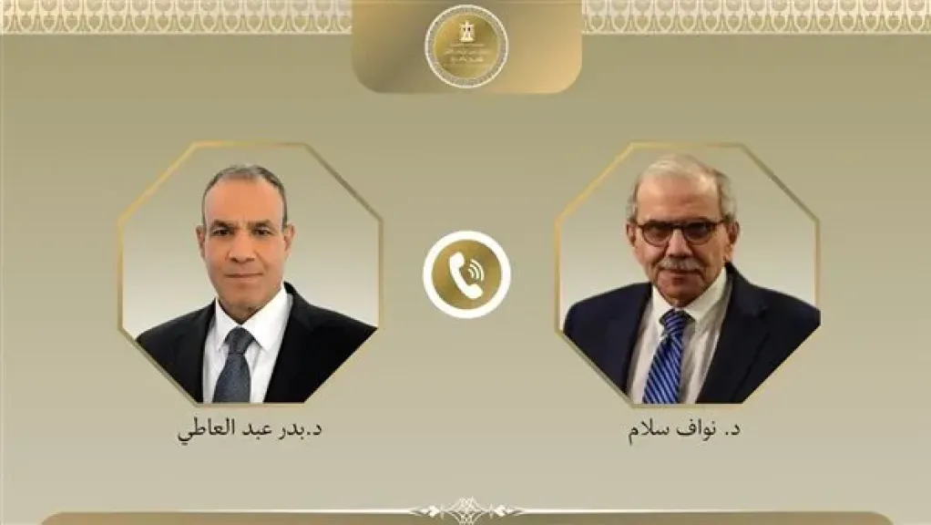 وزير الخارجية يؤكد لرئيس الوزراء اللبناني وقوف مصر إلى جانب لبنان الشقيق