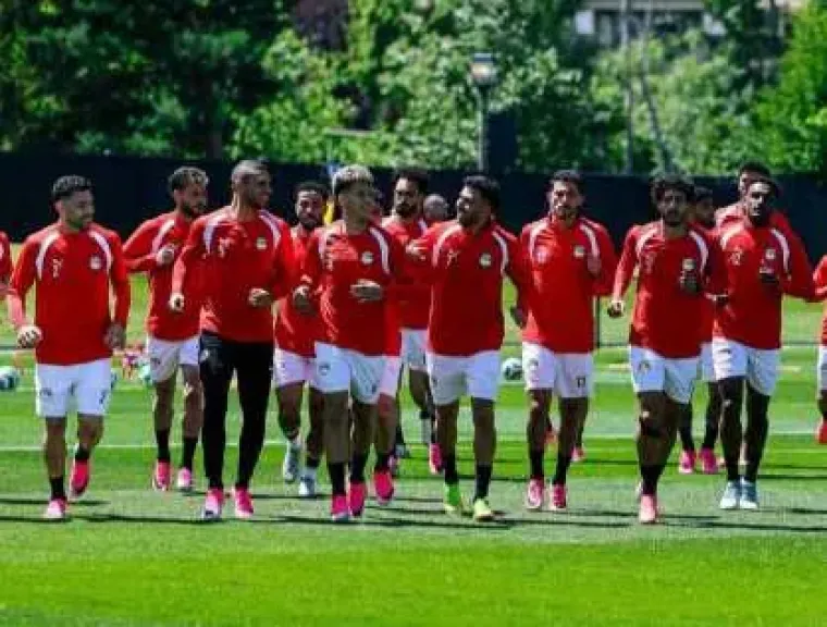 منتخب مصر يواصل تحضيراته لمواجهة بلجيكا في كأس العالم