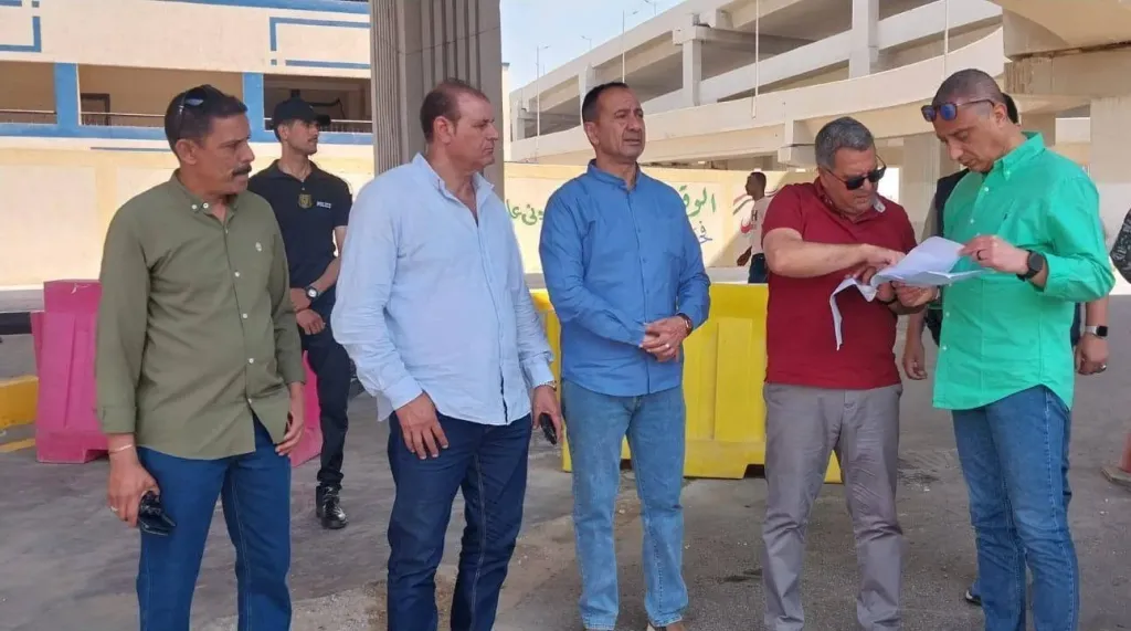 محافظ الجيزة يتفقد أعمال تطوير محيط مستشفى بولاق الدكرور العام