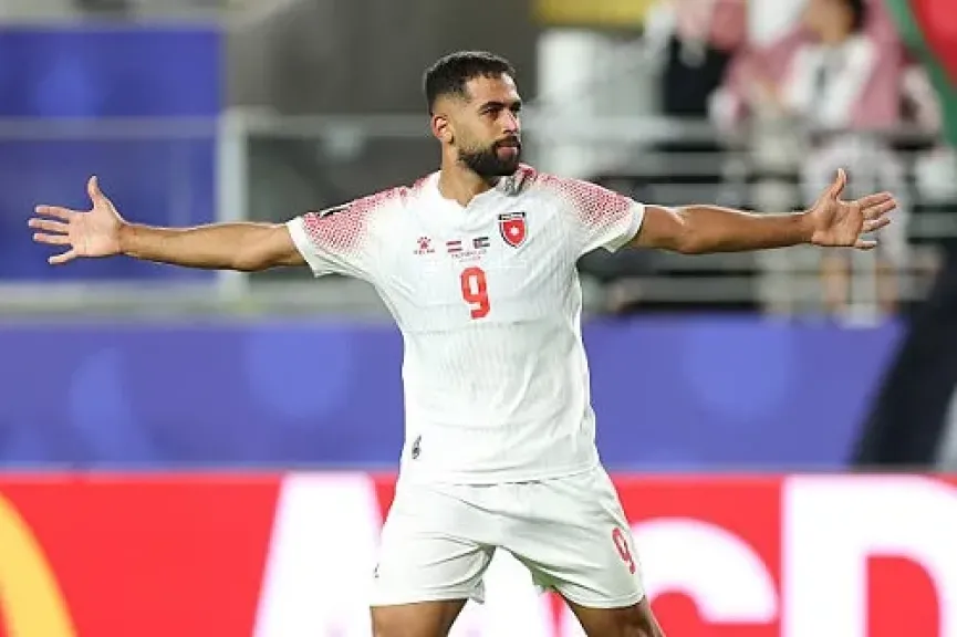 علي علوان يمنح الأردن أول هدف في تاريخه بكأس العالم
