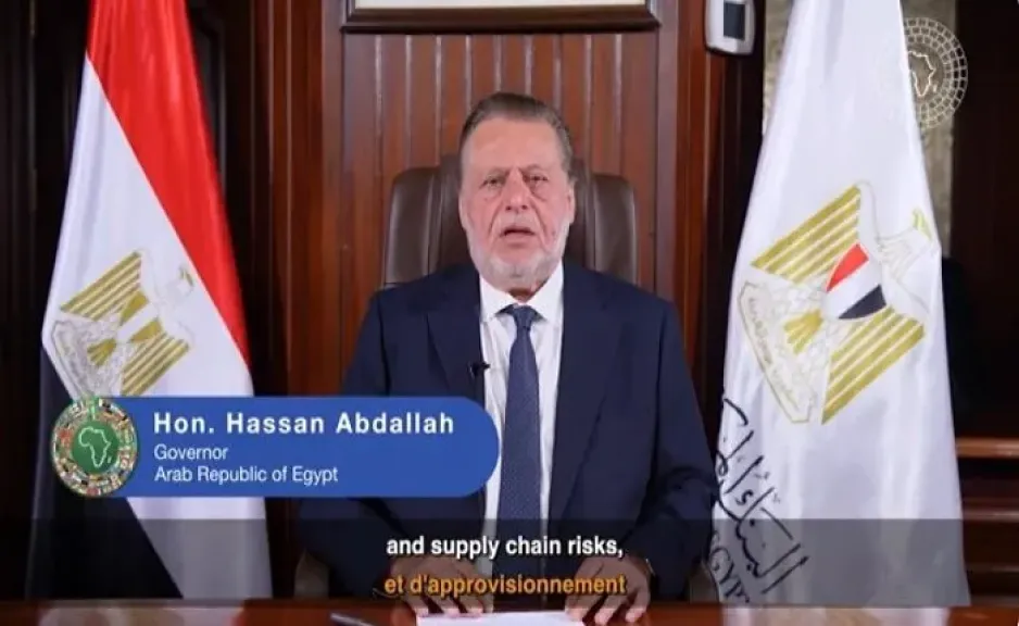 حسن عبد الله يؤكد أهمية بناء اقتصاد أفريقي أكثر مرونة خلال اجتماعات البنك الأفريقي للتنمية 2026