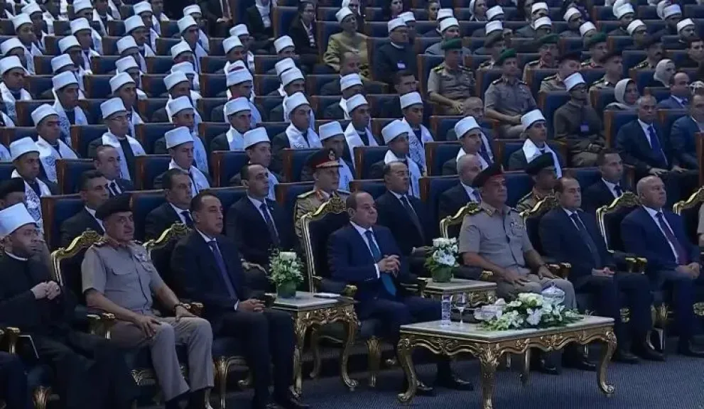 الرئيس السيسي يشهد تخرج الدورة الثالثة لأئمة وزارة الأوقاف من الأكاديمية العسكرية