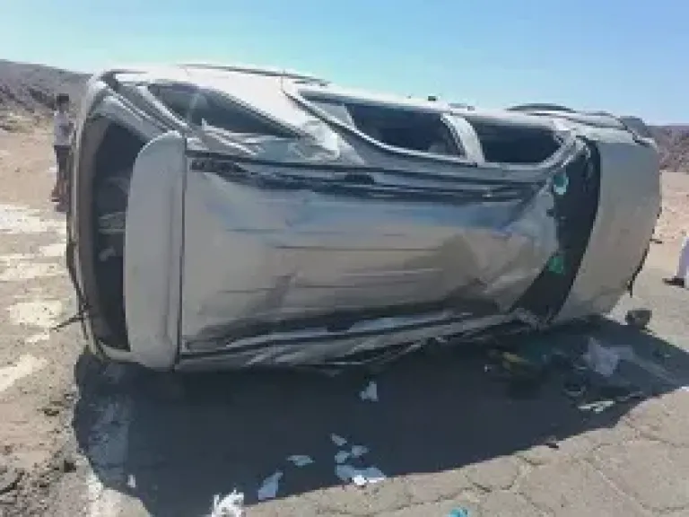 إصابة 3 أشخاص في حادث تصادم على طريق الواحات البحرية بالجيزة
