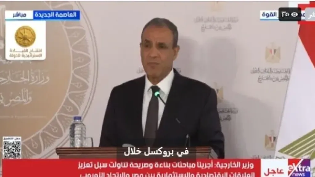 وزير الخارجية: مصر ستواصل اتصالاتها المكثفة لتنفيذ المرحلة الثانية من خطة ترامب