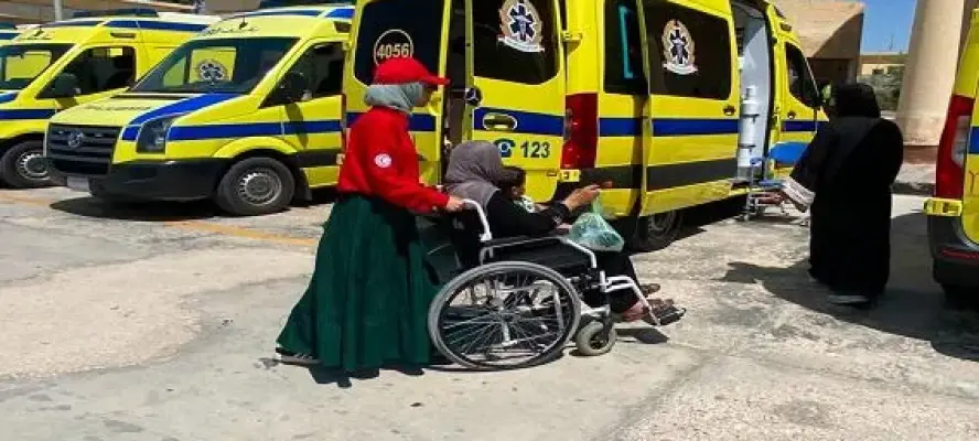 معبر رفح البري يستقبل دفعة جديدة من العائدين الفلسطينيين