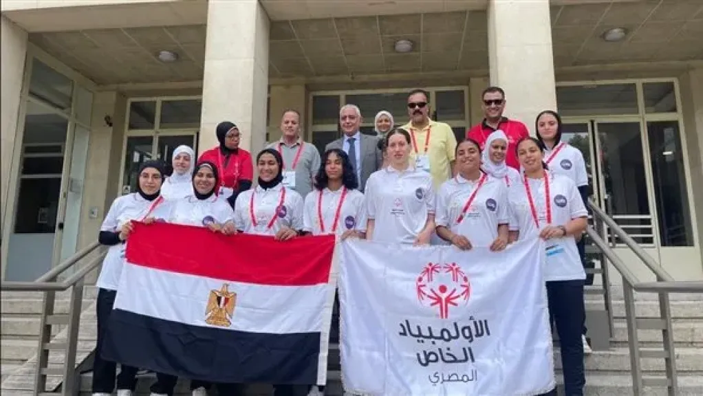 مايا مرسي تتابع تأهل سيدات مصر لنهائي مونديال الأولمبياد الخاص