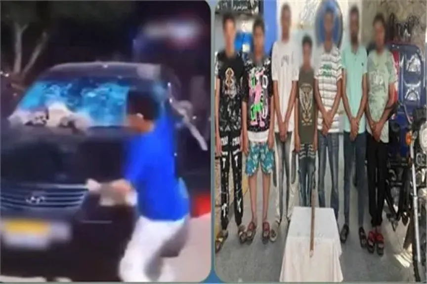 يقودها أجنبي.. الداخلية توضح حقيقة واقعة تحطيم سيارة في بني سويف