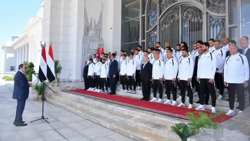 الاتحاد المصري لكرة القدم يتوجه بالشكر والتقدير إلى الرئيس عبد الفتاح السيسي