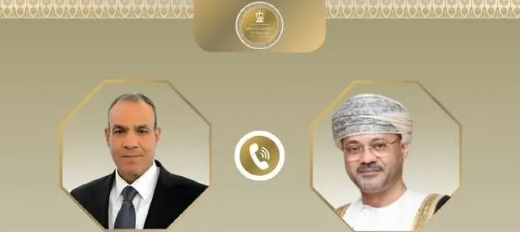 مصر وعمان تتفقان على ضرورة خفض التصعيد وتجنب انزلاق المنطقة إلى مزيد من التوتر واتساع دائرة الصراع