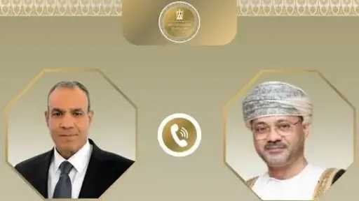 مصر وعمان تتفقان على ضرورة خفض التصعيد وتجنب انزلاق المنطقة إلى مزيد من التوتر واتساع دائرة الصراع