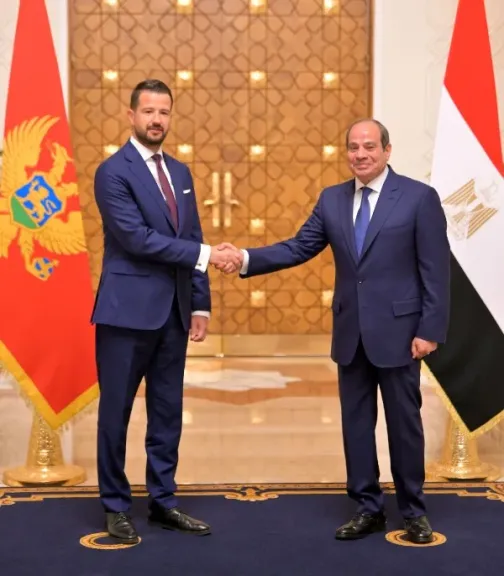 الرئيس السيسي يستقبل رئيس جمهورية الجبل الأسود .. تفاصيل