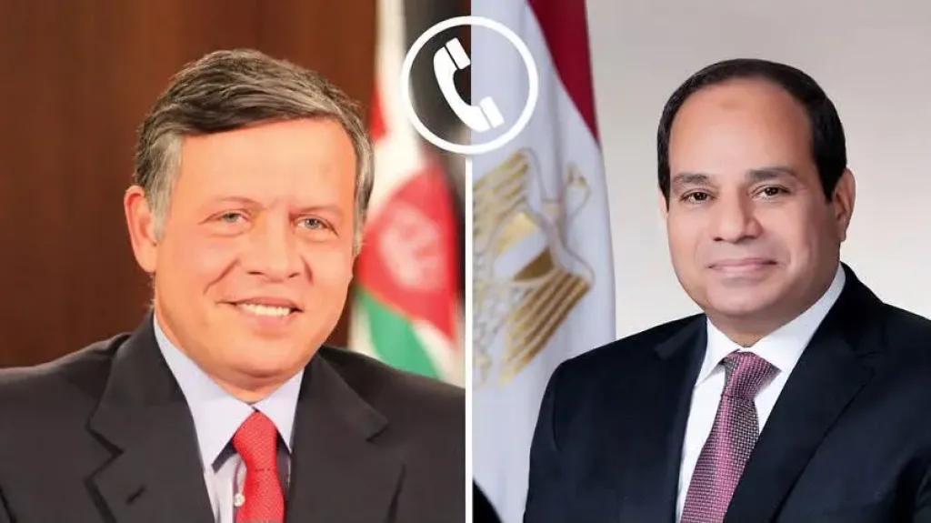 السيسي: أمن المملكة الأردنية الهاشمية جزءًا لا يتجزأ من الأمن القومي المصري