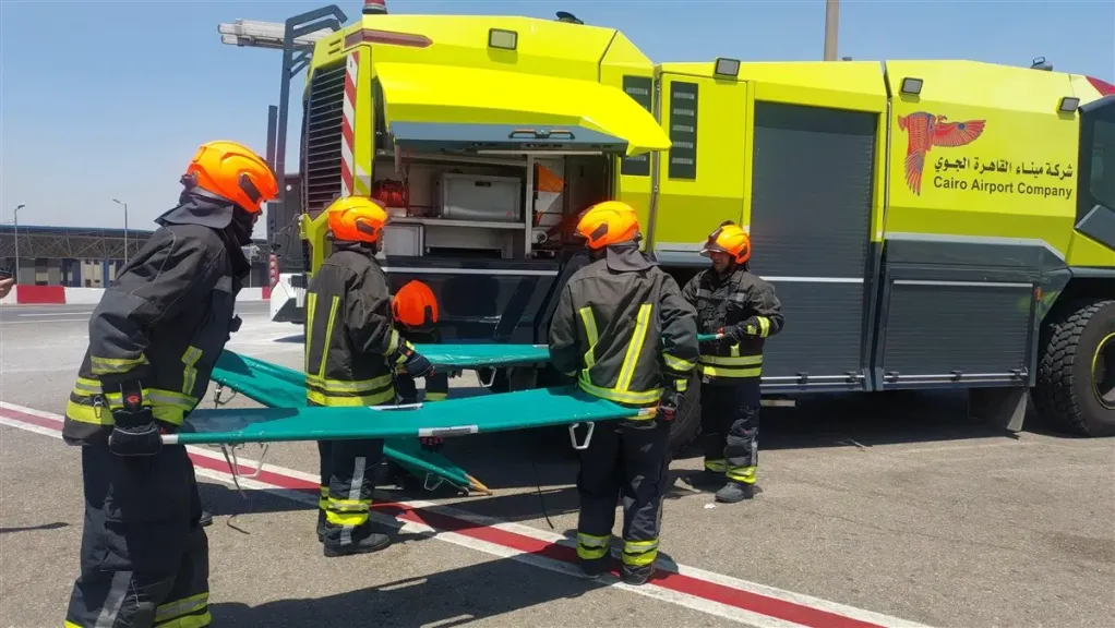 لتعزيز الجاهزية التشغيلية.. تجربة طوارئ جزئية بمطار القاهرة الدولي