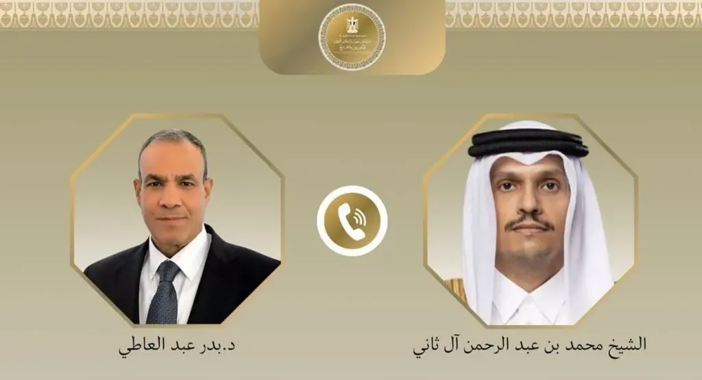 وزيرا خارجية مصر وقطر يبحثان الجهود الدبلوماسية الرامية إلى دفع مسار التهدئة