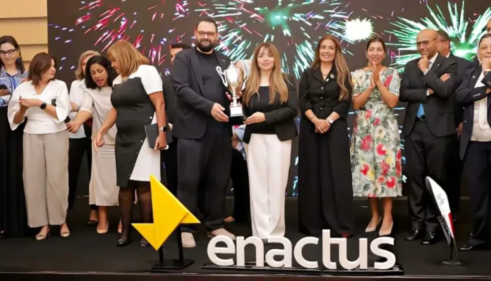 البنك الأهلي المصري يشارك في نهائيات Enactus Egypt لاختيار الفريق الذي يمثل مصر في الخارج