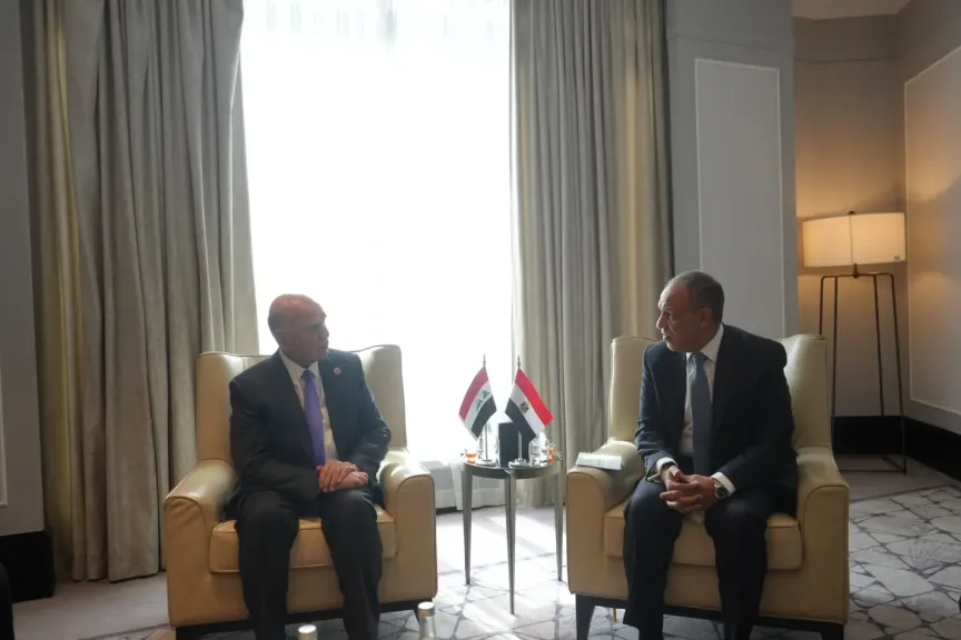 وزير الخارجية يلتقي نظيره العراقي على هامش الاجتماع الوزاري حول القدس في عمّان