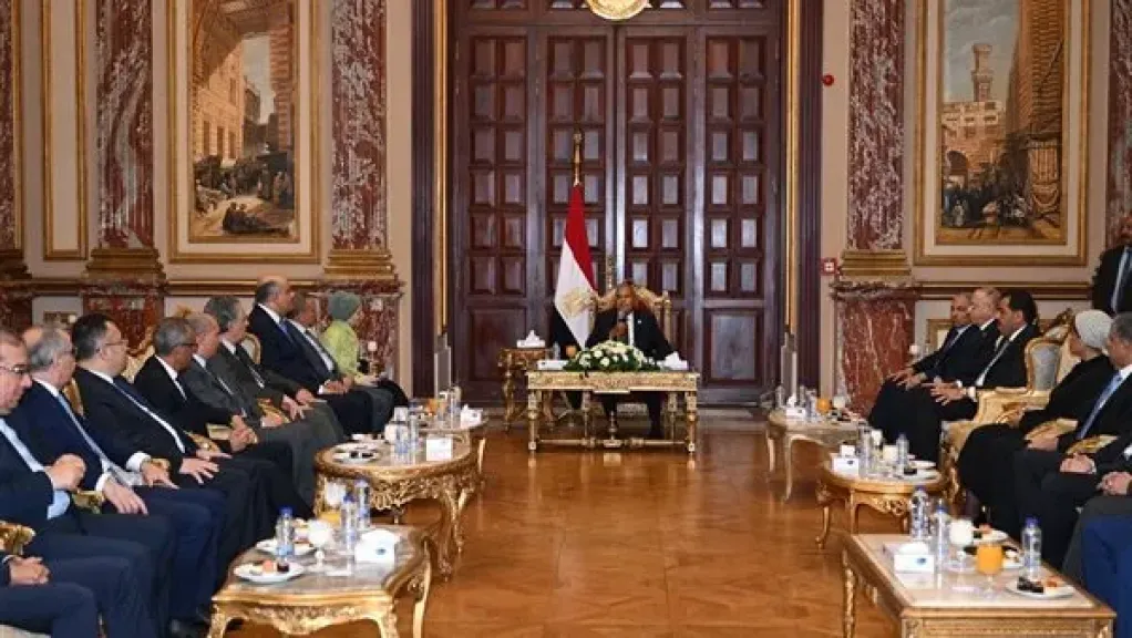 رئيس الشيوخ يستقبل السفراء المنقولين لرئاسة البعثات الدبلوماسية المصرية بالخارج