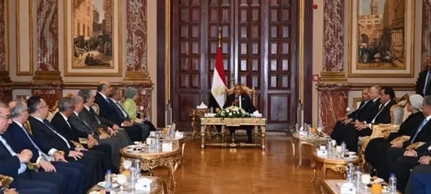 رئيس الشيوخ يستقبل السفراء المنقولين لرئاسة البعثات الدبلوماسية المصرية بالخارج