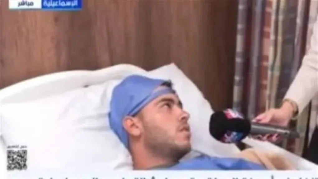 أحد مصابي حادث الإسماعيلية يكشف تفاصيل الواقعة.. ويشكر الرئيس السيسي