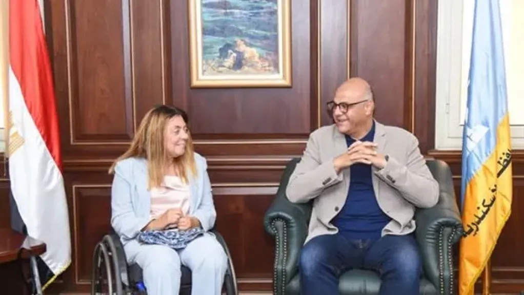 مشرف ”القومي للأشخاص ذوي الإعاقة” ومحافظ الإسكندرية يجتمعان مع مديريات الوزارات بالمحافظة