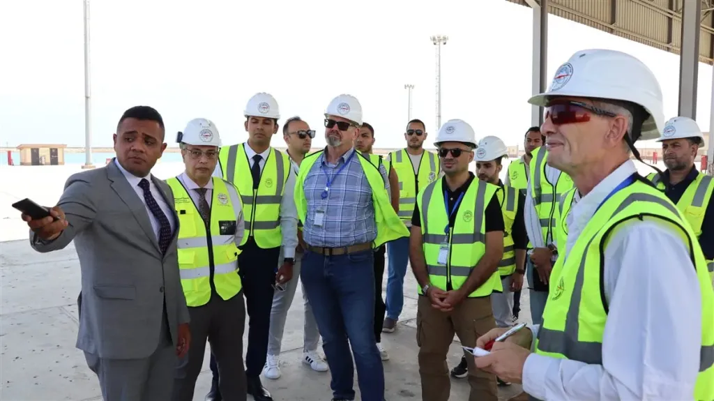 وفد من الوكالة الدولية للطاقة الذرية وهيئة الرقابة النووية يتفقد مشروع الضبعة