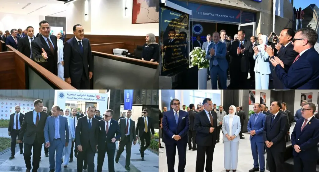 رئيس الوزراء يفتتح مركز الخدمات الضريبية المميزة بالعلمين الجديدة.. ويشهد إطلاق موبايل أبلكيشن للتصرفات العقارية