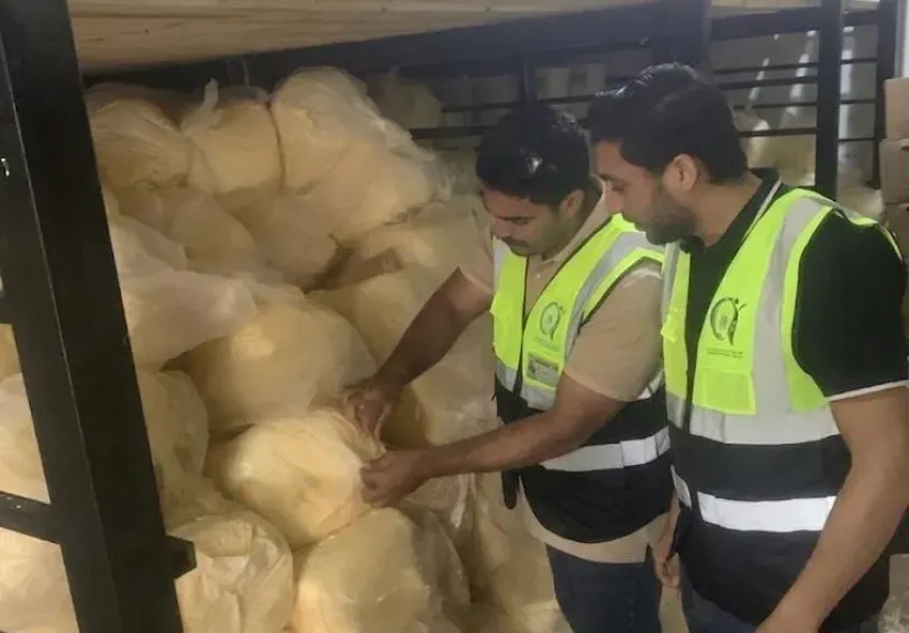 ضبط 10 أطنان زبدة وقشطة مجهولة المصدر بالغربية
