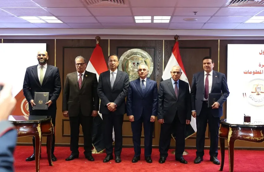 وزيرا العدل والاتصالات يشهدان توقيع بروتوكول تعاون لميكنة محكمة استئناف القاهرة وتطبيق حلول الذكاء الاصطناعي