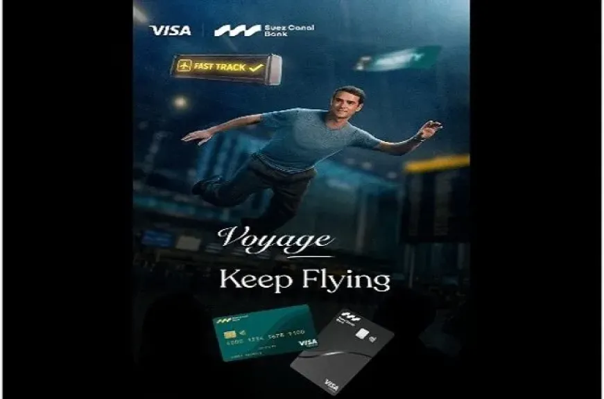 بنك قناة السويس يتيح لعملاء بطاقات Visa الائتمانية خدمات حصرية في المطارات