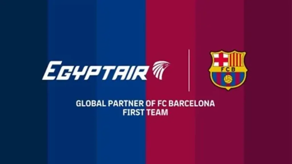 مصر للطيران ونادي برشلونة الإسباني يوقعان إتفاقية شراكة حتى موسم 2028/2029