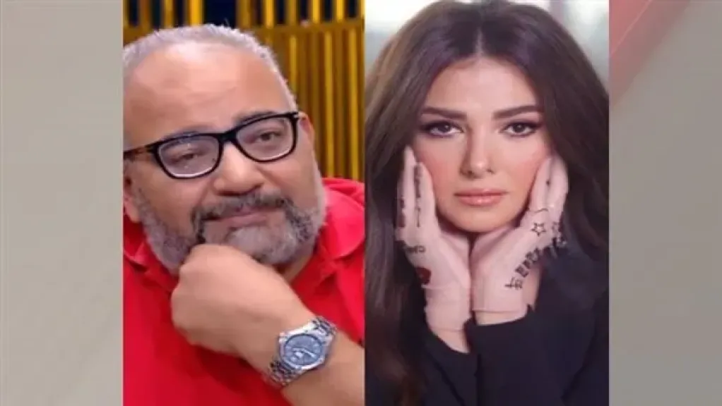 رسالة مؤثرة من دنيا سمير غانم لبيومي فؤاد بعد تعرضه لوعكة صحية
