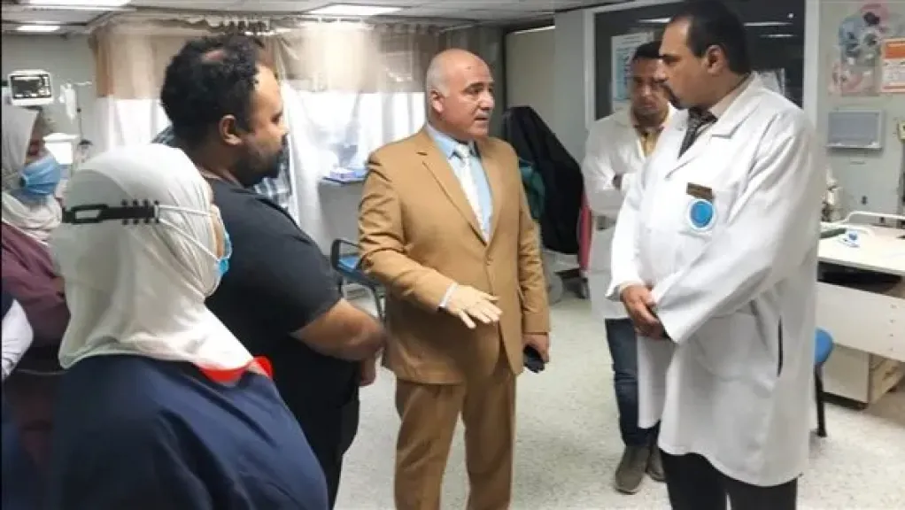 وكيل صحة الجيزة يتابع انتظام العمل وجودة الخدمات الطبية بمستشفى إمبابة العام