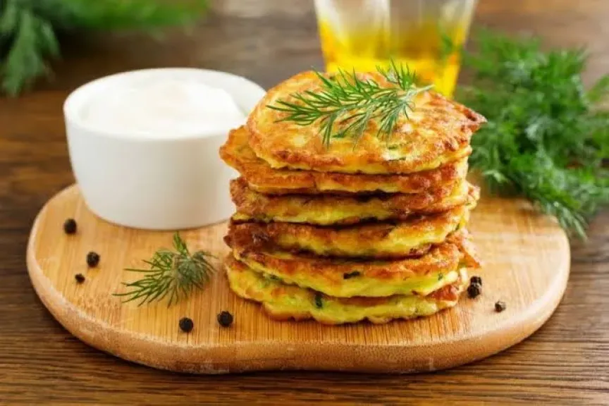 بان كيك مالح بالبارميزان والأعشاب