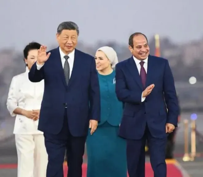 شي جينبينج: حريصون على الارتقاء بالشراكة مع مصر إلى آفاق أرحب وزيادة الاستثمارات الصينية