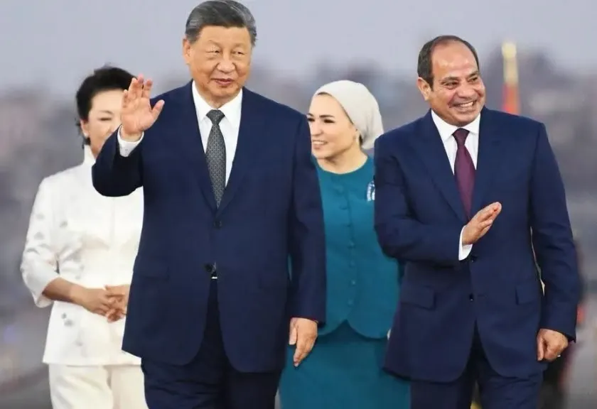 السيسي: تدشين المرحلة الثالثة من المنطقة الصناعية المصرية الصينية بقناة السويس يمثل مرحلة جديدة للتعاون بين البلدين