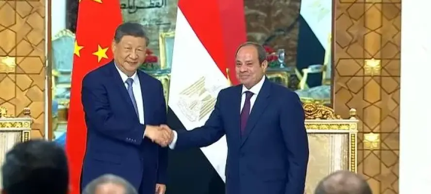 الرئيس السيسي ونظيره الصيني يشهدان توقيع عدد من الاتفاقيات مذكرات التفاهم