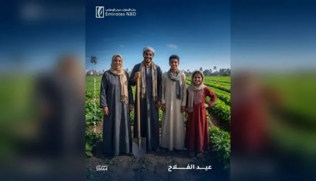 بنك الإمارات دبى الوطنى مصر يتيح فتح الحساب مجانًا بمناسبة عيد الفلاح