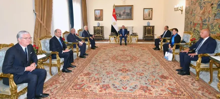 السيسي يستقبل نائب رئيس وزراء إيطاليا.. ويعرب عن تقديره للعلاقات بين البلدين