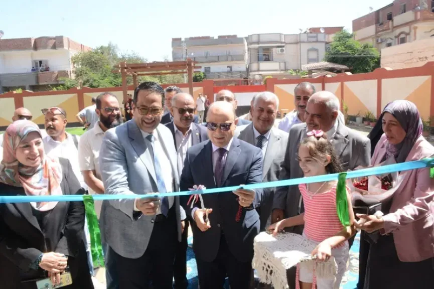 تكلفتها 22 مليون جنيه.. محافظ الغربية يفتتح مدرسة «بلتاج الابتدائية» في قطور