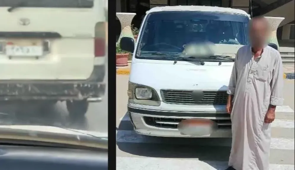 ضبط سائق ميكروباص طمس لوحته المعدنية للهروب من المخالفات بالشرقية
