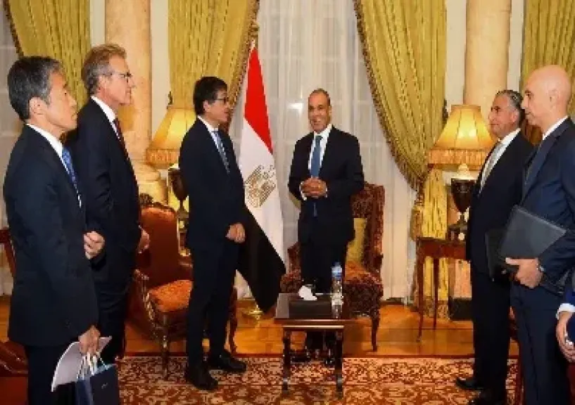 وزير الخارجية يستقبل الرئيس التنفيذي لمجموعة «تويوتا تسوشو» اليابانية لبحث التعاون الاقتصادي