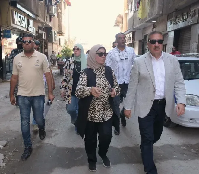 محافظ بورسعيد يتفقد تطوير 43 عمارة سكنية بمنطقة أبو بكر الصديق ببورفؤاد.. صور