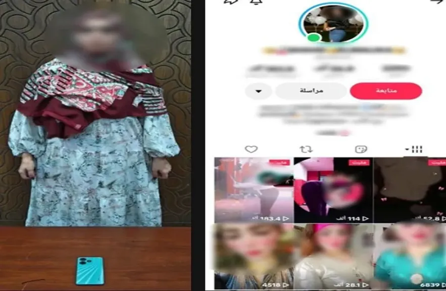 ضبط صانعة محتوى سعت للربح عبر بث فيديوهات خادشة للحياء بالإسكندرية