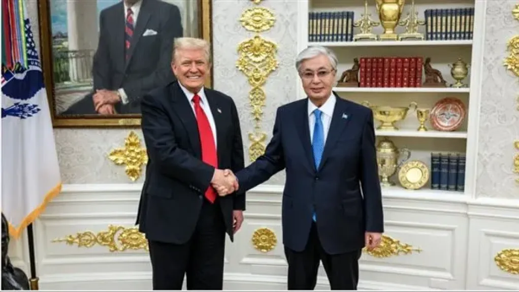 ترامب: رئيس كازاخستان قوي وحازم